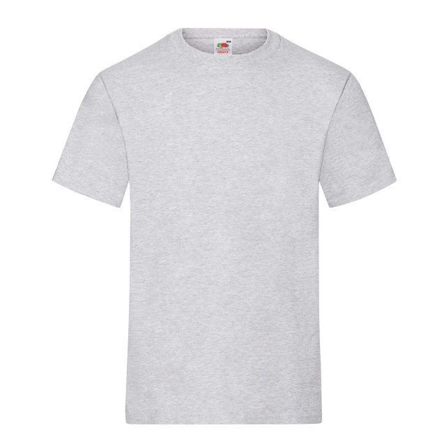 Fruit of the Loom Heren heather zwaar katoenen t-shirt UTFK2444_heathergrey large