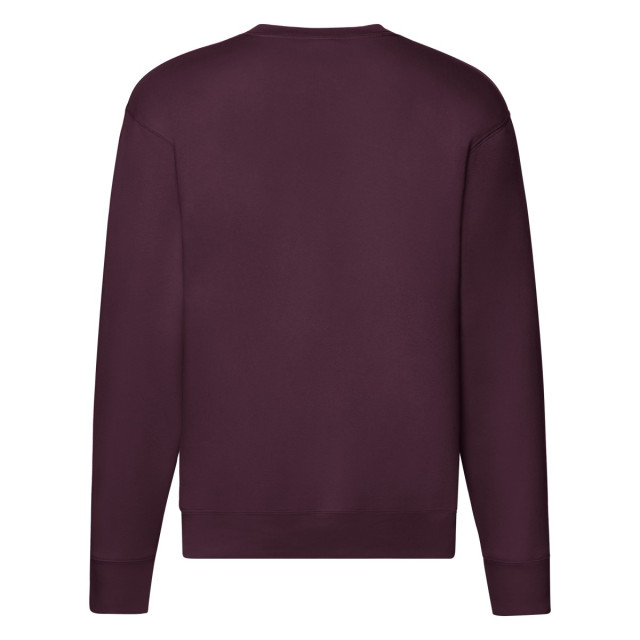 Fruit of the Loom Heren premium ingelegd sweatshirt UTFK2438_burgundy large
