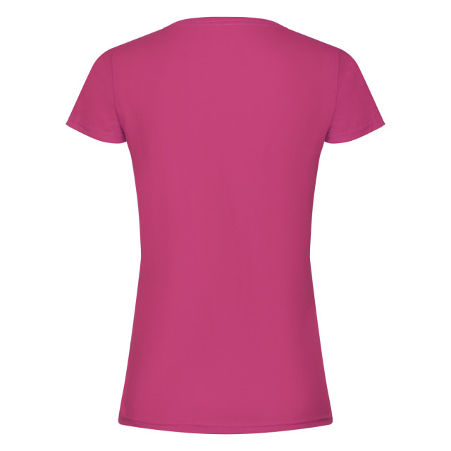 Fruit of the Loom Dames origineel t-shirt UTFK2453_fuchsia large