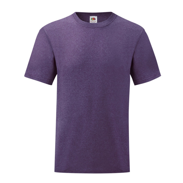 Fruit of the Loom Heren valueweight t-shirt UTFK2459_heatherpurple large