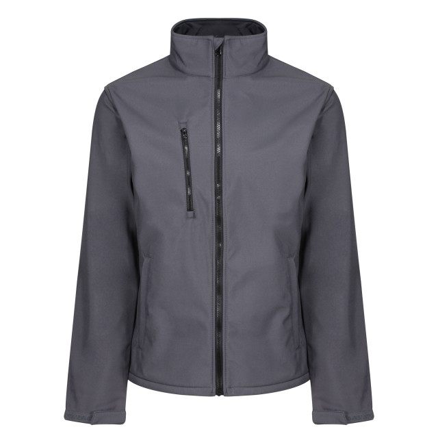 Regatta Heren ablaze softshell 3 layer soft shell jas UTFK2427_sealgreyblack large