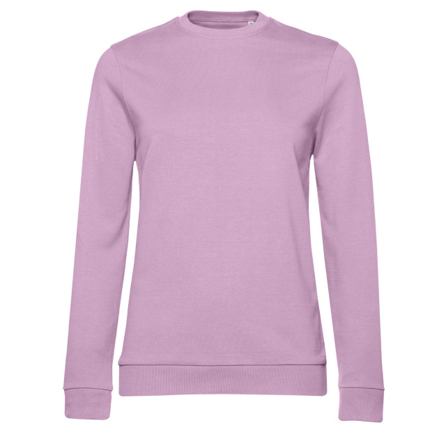 B and C Dames frans terry sweatshirt met inzetstuk UTFK2404_candypink large