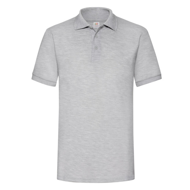 Fruit of the Loom Heren 65/35 zwaargewicht poloshirt UTFK2400_heathergrey large