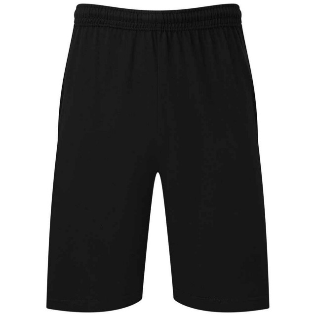 Fruit of the Loom Heren iconic 195 jersey shorts UTFK2390_black large