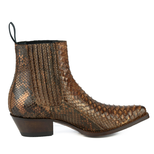 Mayura Boots Cowboy laarzen marie-2496- natural cognac MARIE-2496-PYTHON NATURAL COGNAC large