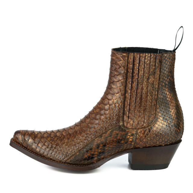 Mayura Boots Cowboy laarzen marie-2496- natural cognac MARIE-2496-PYTHON NATURAL COGNAC large