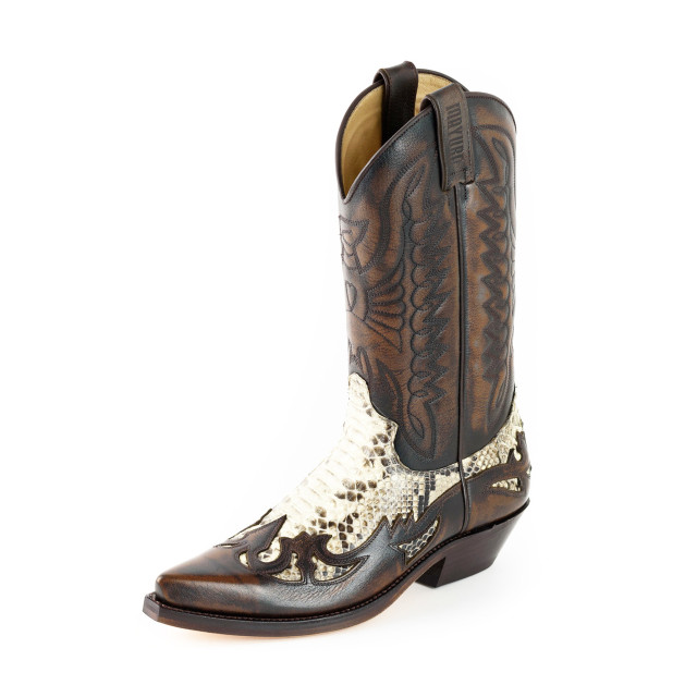 Mayura Boots Cowboy laarzen 1935-milanelo zamora/ natural 1935-MILANELO ZAMORA/PYTHON NATURAL large