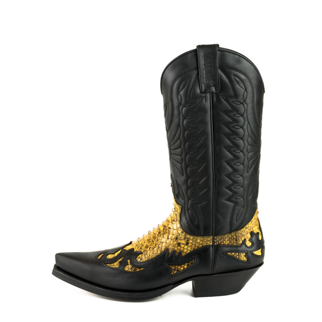 Mayura Boots Cowboy laarzen 1935-c-mex-crazy old negro/ camel 1935-C-MEX-CRAZY OLD NEGRO/PYTHON CAMEL large