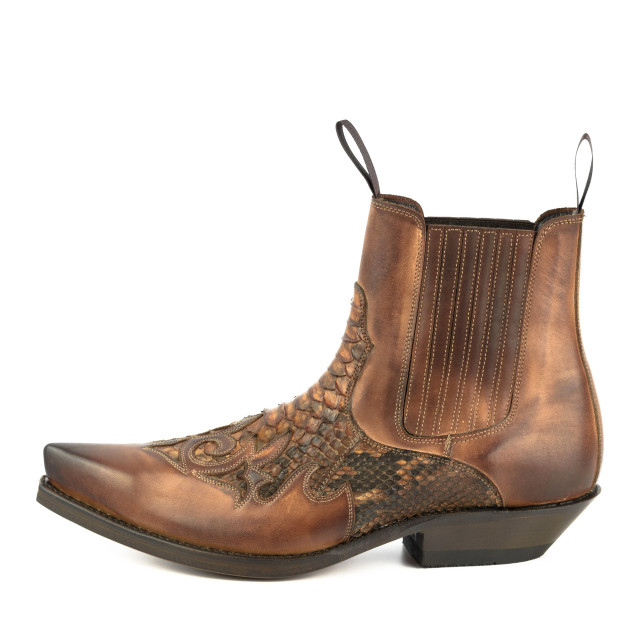 Mayura Boots Cowboy laarzen rock-2500-vacuno / cognac ROCK-2500-VACUNO / PYTHON COGNAC large
