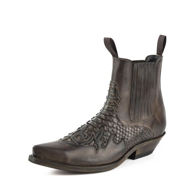 Mayura Boots Cowboy laarzen rock-2500-vacuno / marron ROCK-2500-VACUNO / PYTHON MARRON large