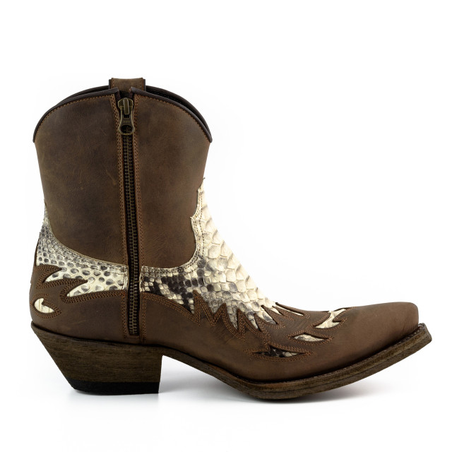 Mayura Boots Cowboy laarzen 17-crazy old sadale 12-CRAZY OLD SADALE/PYTHON NATURAL large