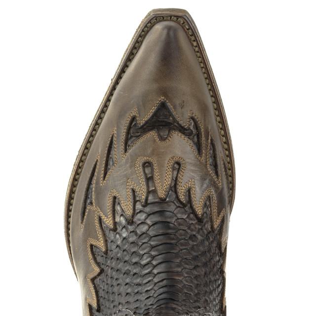 Mayura Boots Cowboy laarzen 12-crazy old sadale/ testa mate 12-CRAZY OLD SADALE/PYTHON TESTA MATE large