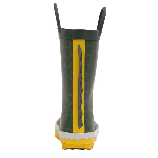 Trespass Kinder/kinder krokodillen wellington laarzen UTTP6775_greenyellow large