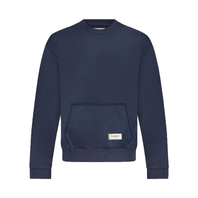 Flaneur Homme Heren atelier sweater navy F14194-Navy large