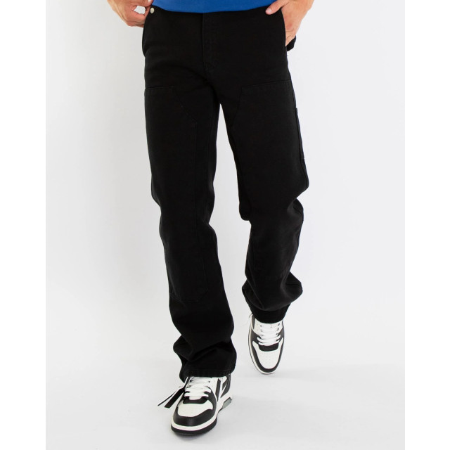 Flaneur Homme Heren carpenter straight jeans F14029-Zwart large
