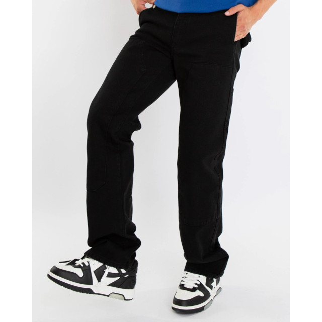 Flaneur Homme Heren carpenter straight jeans F14029-Zwart large