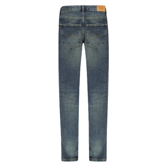 Flaneur Homme Heren slim jeans dark indigo F14054-Blauw large