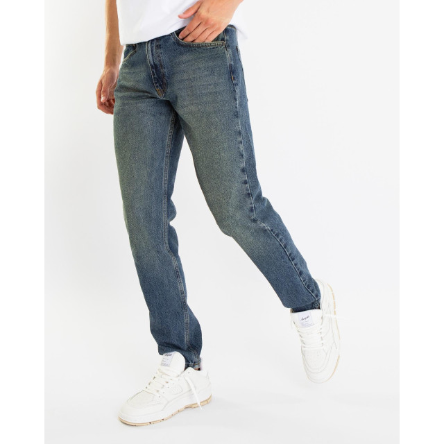 Flaneur Homme Heren slim jeans dark indigo F14054-Blauw large