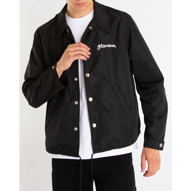 Flaneur Homme Heren signature coach jacket FOUT074-999 large