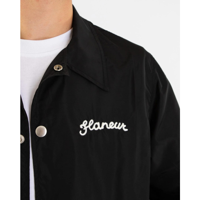 Flaneur Homme Heren signature coach jacket FOUT074-999 large