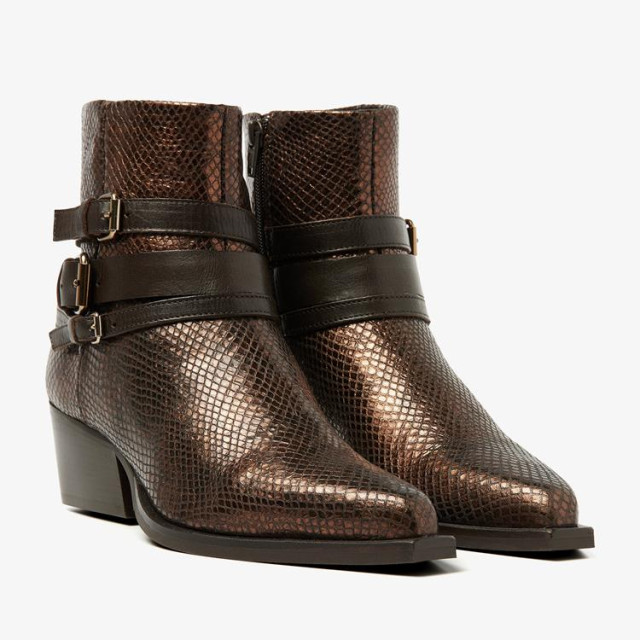 Via Vai 62117 Enkellaarzen Bruin 62117 large