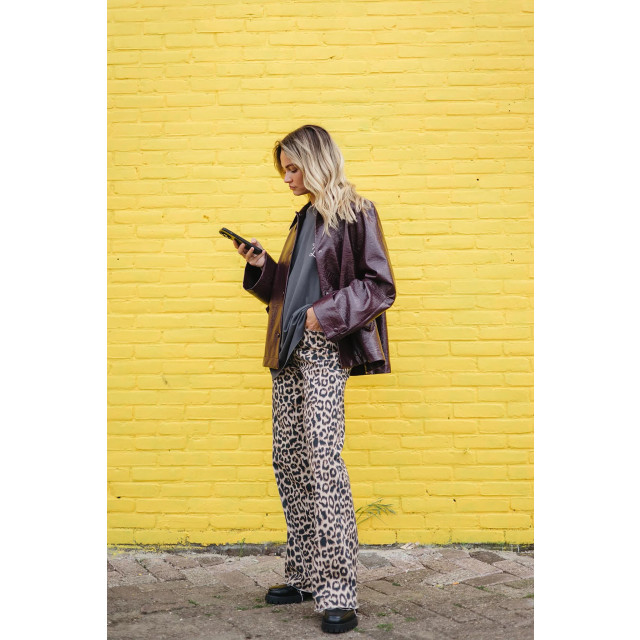 Catwalk Junkie 2402030019 loose fit leopard jeans 2402030019 Loose fit leopard jeans large