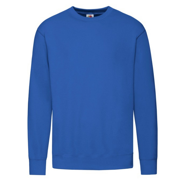 Fruit of the Loom Heren lichtgewicht set-in sweatshirt UTFK1988_royalblue large