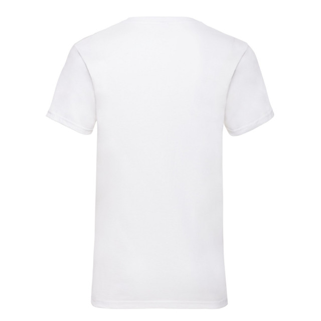 Fruit of the Loom Heren valueweight effen v hals t-shirt UTFK2079_white large