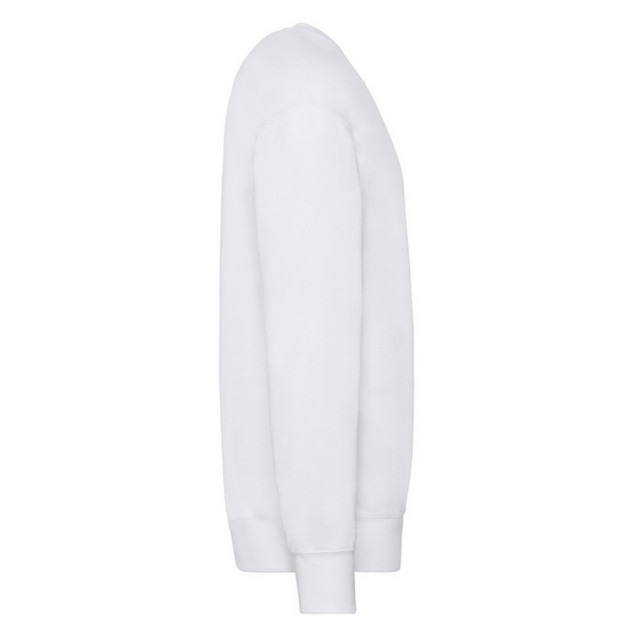 Fruit of the Loom Heren lichtgewicht set-in sweatshirt UTFK1988_white large
