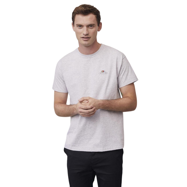 Fruit of the Loom Heren vintage logo bedrukt t-shirt UTFK2087_heathergrey large