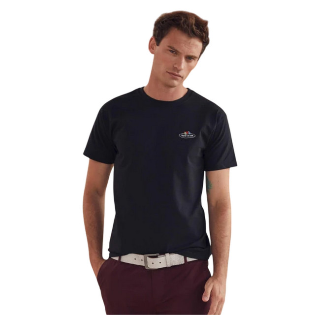 Fruit of the Loom Heren vintage logo bedrukt t-shirt UTFK2087_black large