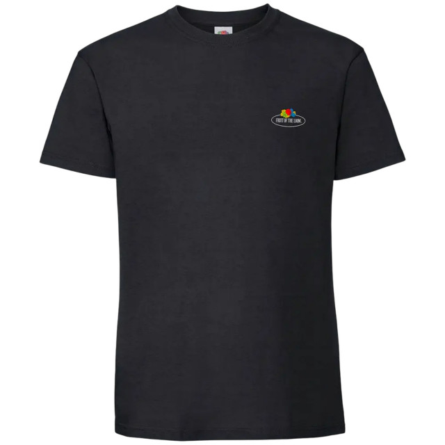 Fruit of the Loom Heren vintage logo bedrukt t-shirt UTFK2087_black large