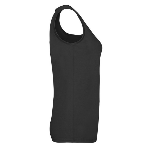 Fruit of the Loom Dames valueweight vest top UTFK2094_black large