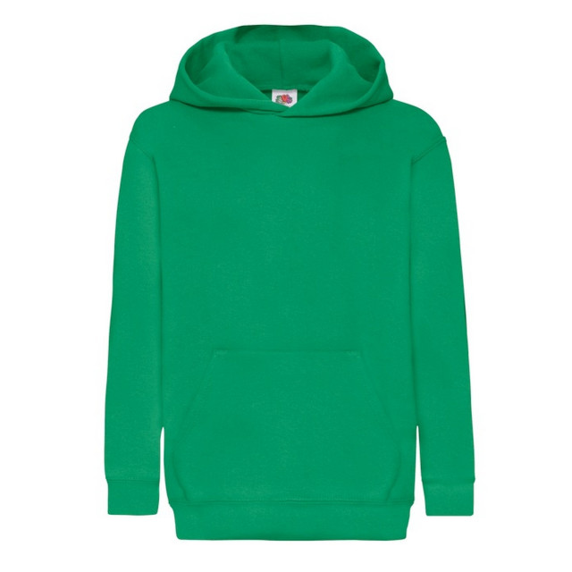 Fruit of the Loom Kinder/kids klassieke hoodie UTFK3255_kellygreen large