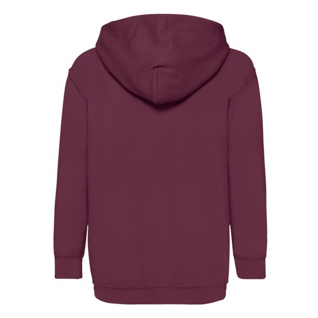 Fruit of the Loom Kinder/kids klassieke hoodie UTFK3255_burgundy large