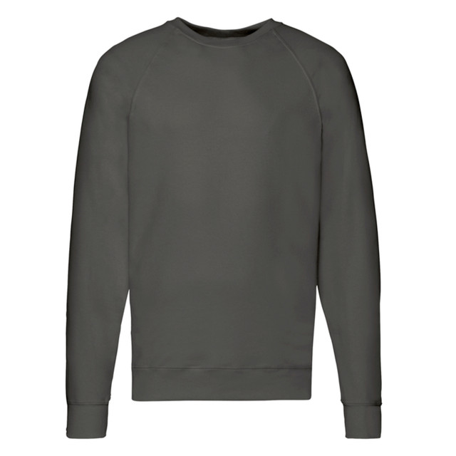 Fruit of the Loom Heren lichtgewicht raglan trui UTFK3269_lightgraphite large