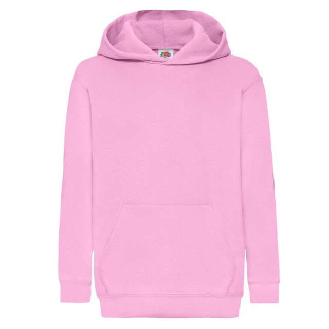 Fruit of the Loom Kinder/kids klassieke hoodie UTFK3255_lightpink large