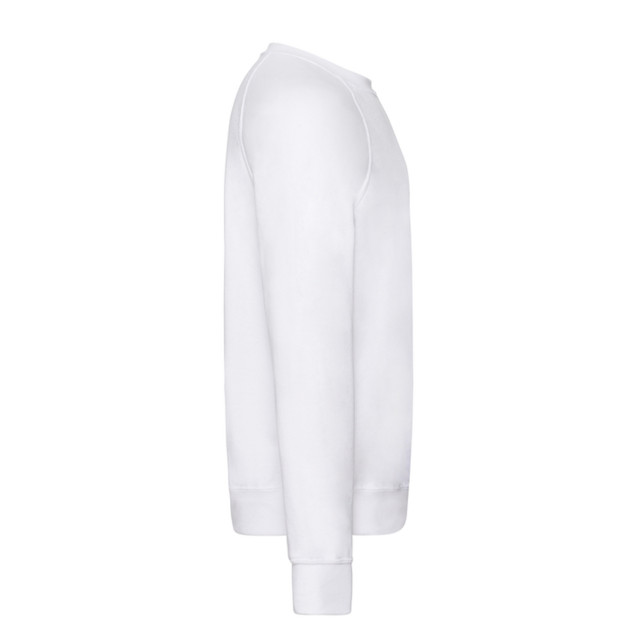 Fruit of the Loom Heren lichtgewicht raglan trui UTFK3269_white large