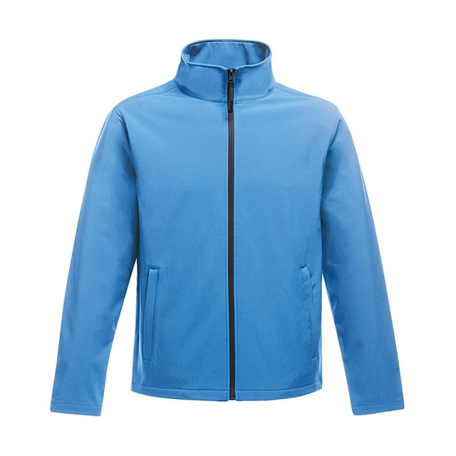 Regatta Dames a bedrukbare soft shell jas UTFK3226_frenchbluenavy large