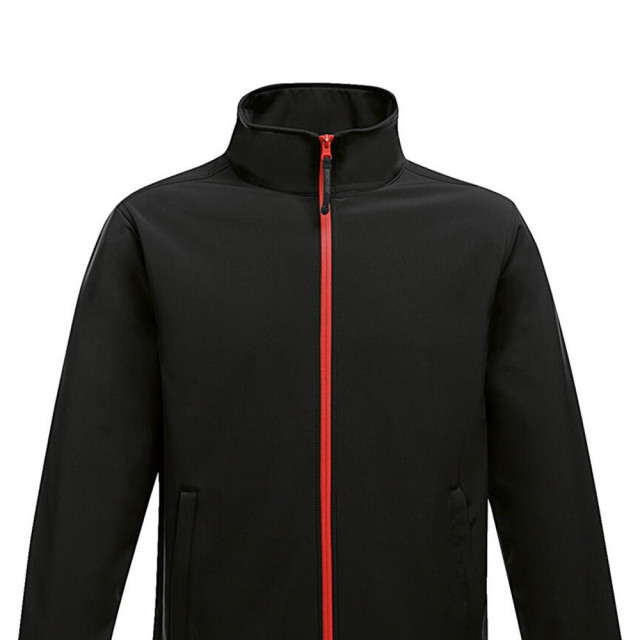 Regatta Dames ablaze bedrukbare soft shell jas UTFK3226_blackclassicred large