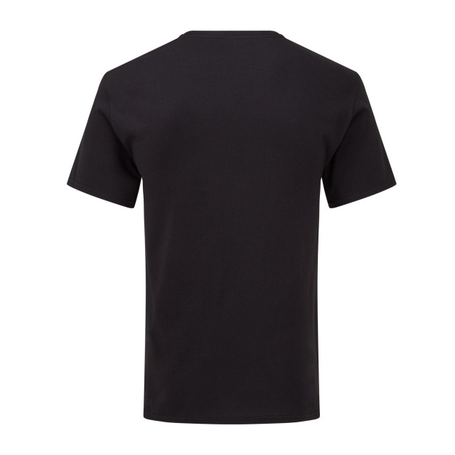Fruit of the Loom Unisex adult iconisch v hals t-shirt UTLT1663_black large