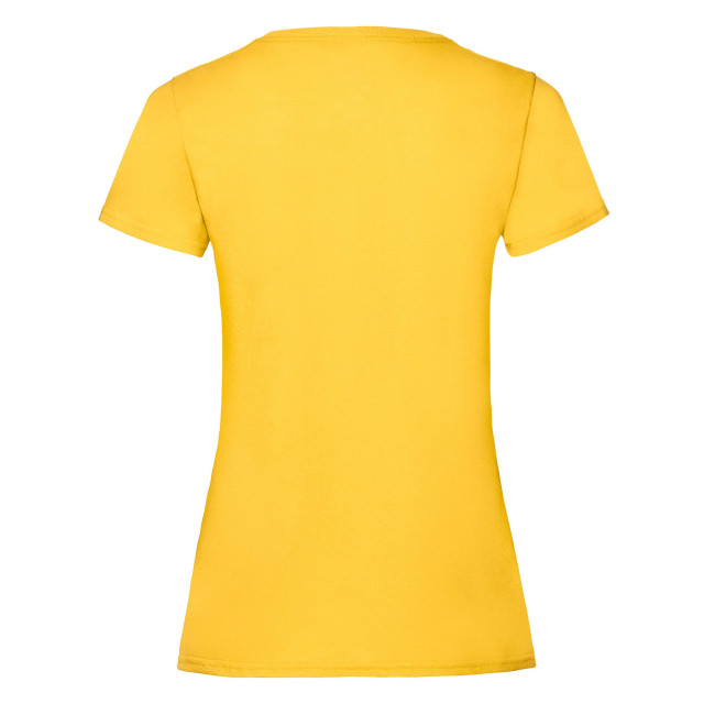 Fruit of the Loom Dames valueweight t-shirt UTFK3173_sunflower large