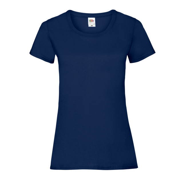Fruit of the Loom Dames valueweight t-shirt UTFK3173_navy large