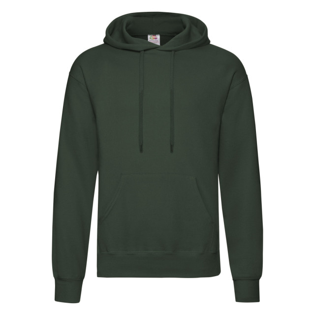 Fruit of the Loom Heren klassieke hoodie UTFK3165_bottlegreen large