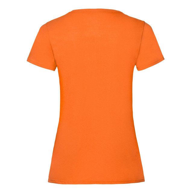 Fruit of the Loom Dames valueweight t-shirt UTFK3173_orange large