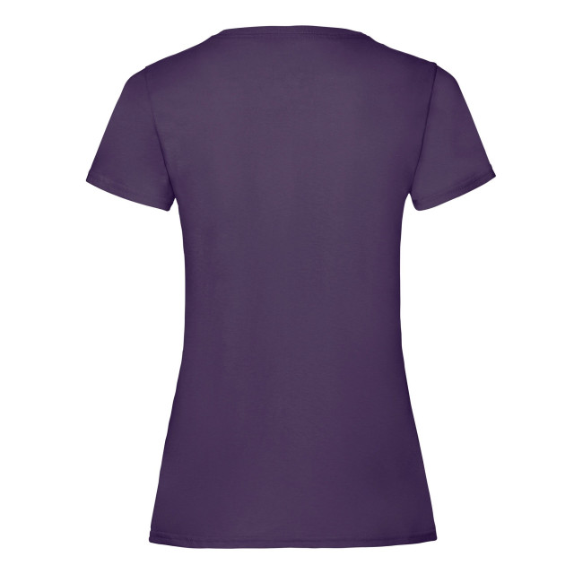 Fruit of the Loom Dames valueweight t-shirt UTFK3173_purple large