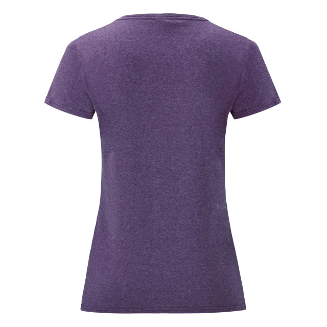 Fruit of the Loom Dames valueweight t-shirt UTFK3173_heatherpurple large