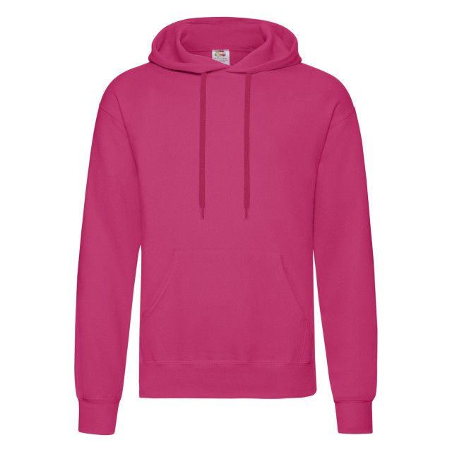 Fruit of the Loom Heren klassieke hoodie UTFK3165_fuchsia large