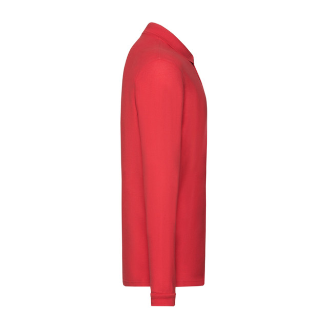 Fruit of the Loom Heren premium poloshirt met lange mouwen UTFK3120_red large
