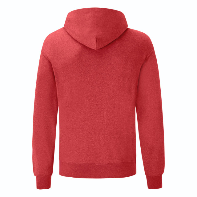 Fruit of the Loom Heren klassieke hoodie UTFK3165_heatherred large